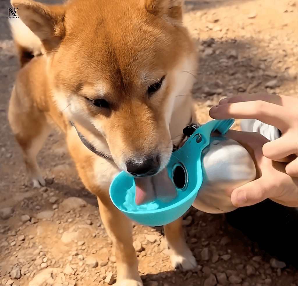 Gourde portable pour chien – Ne laissez plus votre chien manquer d’eau en balade