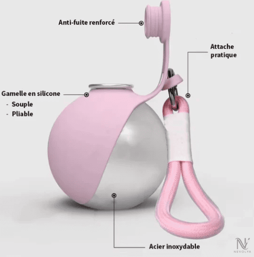 Gourde portable pour chien – Ne laissez plus votre chien manquer d’eau en balade